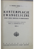 Kontemplacje Ewangeliczne Tom II 1929 r