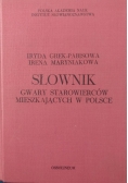 Słownik gwary Starowierców mieszkających w Polsce