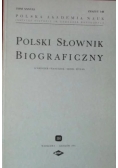 Polski słownik biograficzny, zeszyt 148