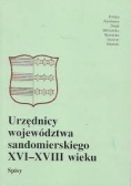 Urzędnicy województwa sandomierskiego  XVI-XVIII wieku
