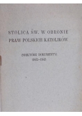 Stolica Św. W obronie praw polskich katolików, 1942r.