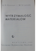 Wytrzymałość materiałów