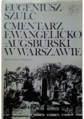 Cmentarz ewangelicko augsburski w Warszawie
