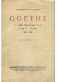 Goethe, 1931r.