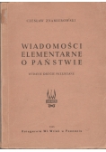Wiadomości elementarne o państwie, 1946r.