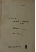 Z Dziejów Diecezji Warmińskiej W. XVI