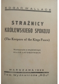 Strażnicy królewskiego spokoju, 1929 r.