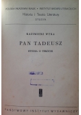 Pan Tadeusz. Studia o tekście
