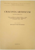 Cracovia artificum. Supplementa