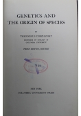 Genetics and the origin of species
