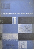 American Poetry and Prose