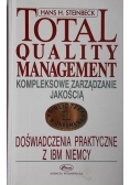 Total Quality Management Kompleksowe zarządzanie jakością