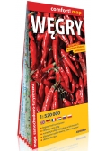 Węgry laminowana mapa samochodowo-turystyczna 1:520 000