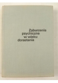 Zaburzenia psychiczne w wieku dorastania