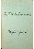 De Lamennais wybór pism