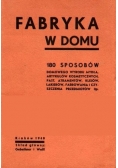 Fabryka w domu 1940 r