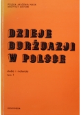 Dzieje Burżuazji w Polsce Tom I