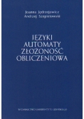 Języki, automaty, złożoność, obliczeniowa