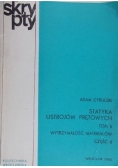 Statyka ustrojów prętowych Tom II