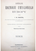 Dzieje rozwoju umysłowego Europy , 1873 r. tom 2
