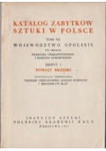 Katalog zabytków sztuki w Polsce Tom VII zeszyt 1