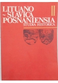 Lituano-Slavica Posnaniensia. Studia Historica II