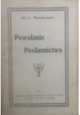 Powołanie,posłannictwo, 1922 r.