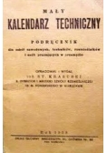 Mały kalendarz techniczny, podręcznik, 1939r.