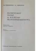 Elementarny wstęp do rachunku prawdopodobieństwa
