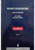 Prawo dowodowe zarys wykładu