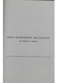 Atoll environment and ecology