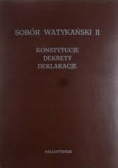 Sobór Watykański II konstytucje dekrety deklaracje
