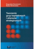Tworzenie grup kapitałowych i aliansów strategicznych