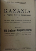 Kazania o Najśw. Sercu Jezusowem ,1921 r.