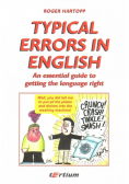 Typical errors in english