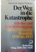 Der weg in die katastrophe