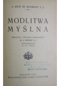Modlitwa myślna, 1931 r.