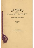 Dancing karnet balowy, 1927 r.