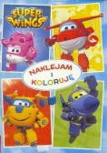 Super Wings. Naklejam i koloruję