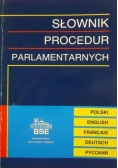 Słownik procedur parlamentarnych