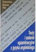 Testy i zadania egzaminacyjne  języka angielskiego