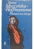 Płomień na śniegu