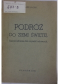 Podróż do Ziemi Świętej, 1936 r.