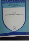 Prace historycznoliterackie, zeszyt 36