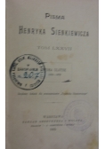 Pisma Henryka Sienkiewicza Tom LXXVII, 1905 r.
