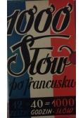 1000 słów po francusku