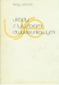 Układy z tyrystorami dwukierunkowymi