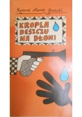 Kropla deszczu na dłoni