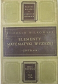 Elementy matematyki wyższej. Tom I, 1947 r.