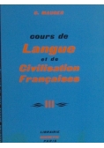 Cours de Langue et de Civilisation Francaises III